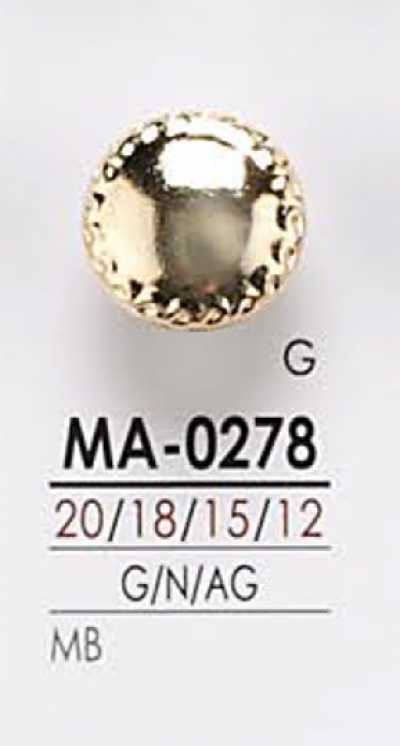 MA0278 メタルボタン