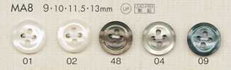 MA8 DAIYA BUTTONS 貝調ポリエステルボタン