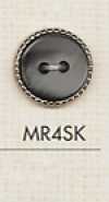 MR4SK 上品 シャツ用 2つ穴 プラスチックボタン