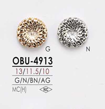 OBU4913 メタルボタン