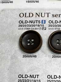 OLD-NUT5 ナット調ボタン アイリス サブ画像