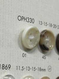 OPH330 ポリエステル樹脂製 4つ穴ボタン 大阪プラスチック工業(DAIYA BUTTON) サブ画像