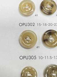 OPU302 ユリア樹脂製 フチあり 4つ穴ボタン サブ画像