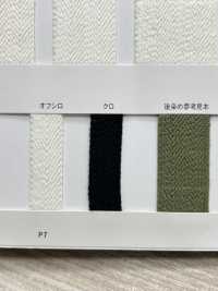 RCW1831 コットンストレッチ ヘリンボン[リボン・テープ・コード] RIVER サブ画像