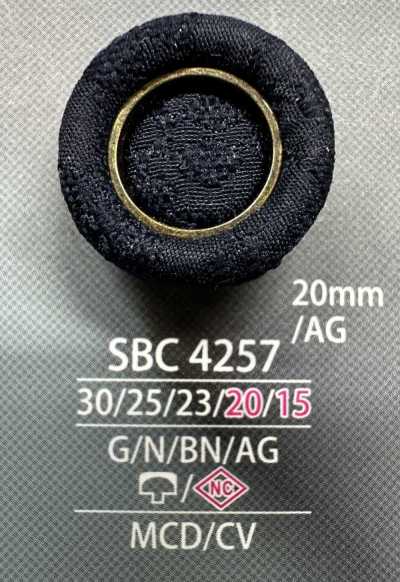 SBC4257 リングカシメ コンビネーション くるみボタン