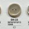 SN23 天然素材 高瀬貝製 2つ穴つや有りボタン
