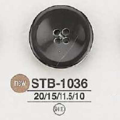 STB1036 高瀬貝製 表穴4つ穴ボタン