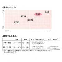 SX2 ブラウス・シャツ用織物ハード芯地 45/ 日東紡アドバンテックス サブ画像