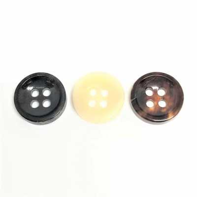 オリジナル 水牛4穴ボタン
