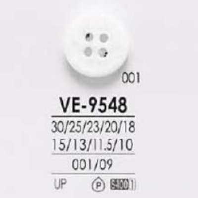 VE9548 ポリエステル樹脂製 表穴4つ穴ボタン