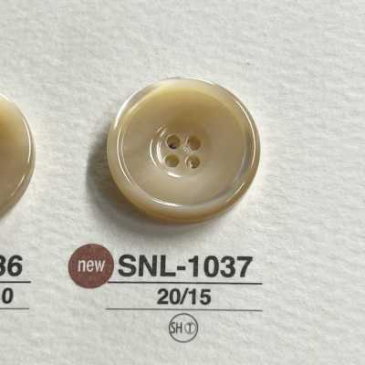 SNL1037 天然素材 4つ穴 高瀬貝 シェル ボタン