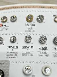 SBC4182 クリスタルストーン ボタン アイリス サブ画像