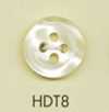 HDT8 DAIYA BUTTONS 耐衝撃HYPER DURABLE""シリーズ 貝調ポリエステルボタン""