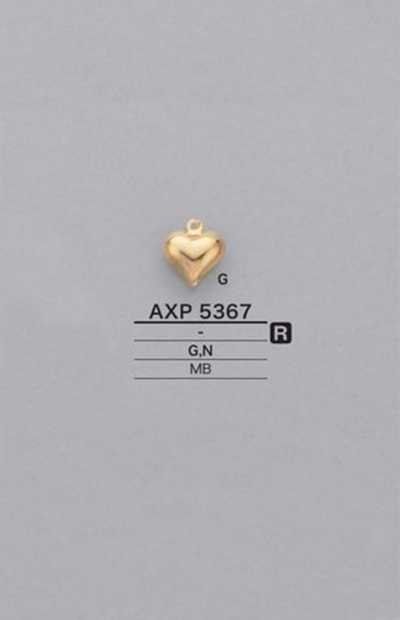 AXP5367 ハート モチーフパーツ