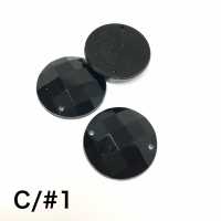 PR700 透明 ダイヤカット ボタン 大阪プラスチック工業(DAIYA BUTTON) サブ画像