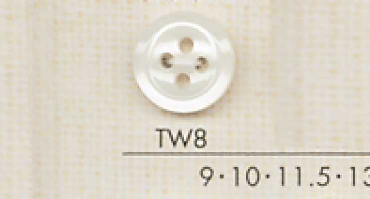 TW8 DAIYA BUTTONS 貝調ポリエステルボタン