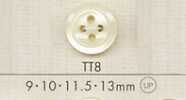TT8 DAIYA BUTTONS 貝調ポリエステルボタン