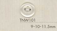 TNW101 DAIYA BUTTONS 耐熱貝調ポリエステルボタン