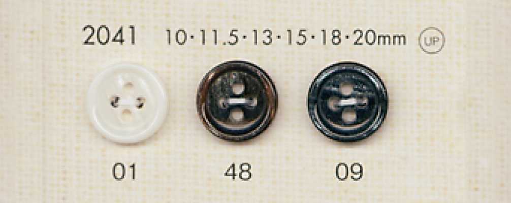 2041 DAIYA BUTTONS 貝調ポリエステルボタン