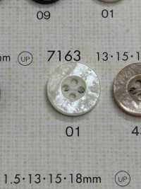 7163 DAIYA BUTTONS 貝調ポリエステルボタン 大阪プラスチック工業(DAIYA BUTTON) サブ画像