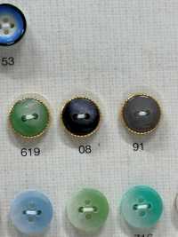 OP190G カラフル メルヘン 煌びやか ボタン 大阪プラスチック工業(DAIYA BUTTON) サブ画像