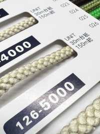 126-4000 D.C.I ポリエステル江戸打コード(丸紐) 約5mm[リボン・テープ・コード] DARIN(ダリン) サブ画像