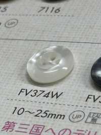 FV374W ポリエステル樹脂製 ボタン 大阪プラスチック工業(DAIYA BUTTON) サブ画像