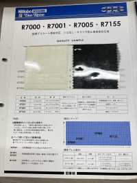 R7155 極薄デリケート素材対応 シミ出し・キラツキ防止SDDC芯地 透明ハードタイプ 15D 日東紡インターライニング サブ画像