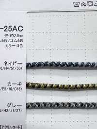 CAB-25AC 迷彩柄ゴム紐 2.5MM こるどん サブ画像