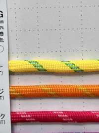 QR-400G ポリエステル4点柄コード 4MM[リボン・テープ・コード] こるどん サブ画像