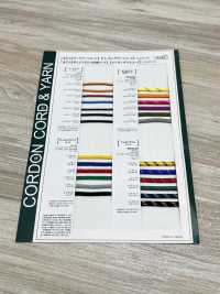 QR-400G ポリエステル4点柄コード 4MM[リボン・テープ・コード] こるどん サブ画像