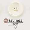 STL1032 高瀬貝製 表穴4つ穴ボタン