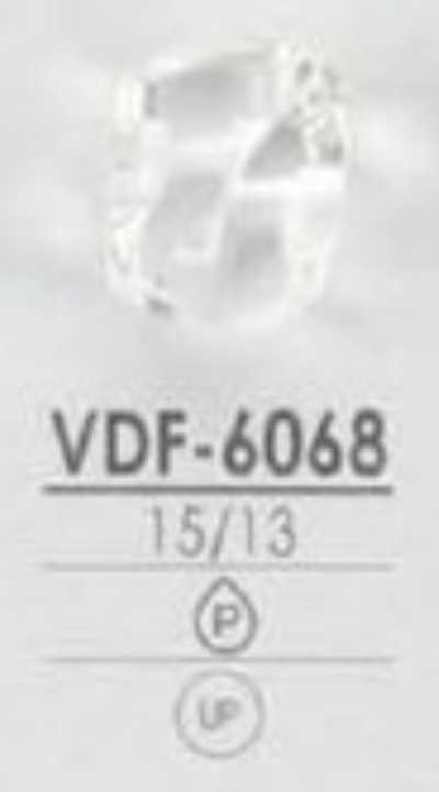 VDF6068 ポリエステル樹脂製 トンネル足・つや有りボタン