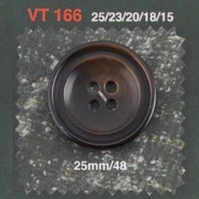 VT166 ポリエステル樹脂製 表穴4つ穴ボタン