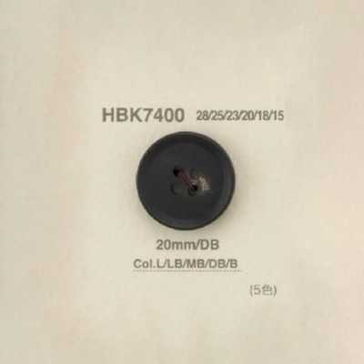 HBK7400 本水牛製 表穴4つ穴ボタン