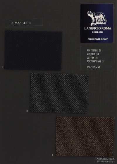 3-MA5342-3 ROMA リサイクルコットンジャージー