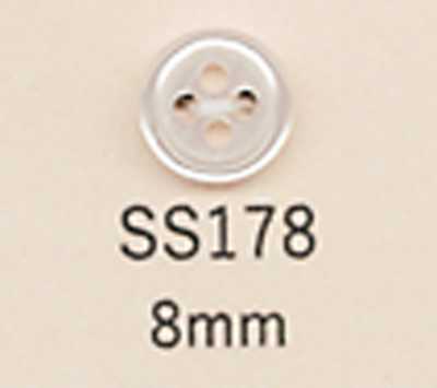 SS178 DAIYA BUTTONS 四ツ穴ポリエステルボタン