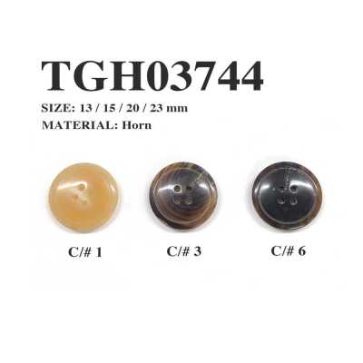 TGH03744 オリジナル 水牛4穴ボタン