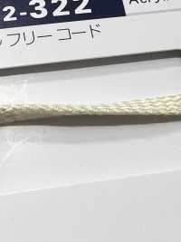 122-322 アクリル フリーコード 細 平紐[リボン・テープ・コード] DARIN(ダリン) サブ画像