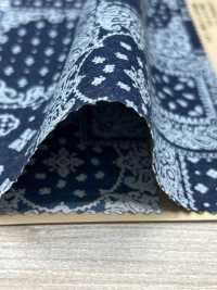 INDIA-470 Indigo discharge design[生地] 有延商店 サブ画像