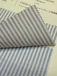 74400 オックスストライプ[生地] VANCET サブ画像