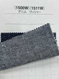 1500W 色展開豊富 カラーデニム ワッシャー加工 10oz[生地] 吉和織物 サブ画像