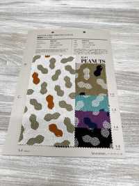 850413 SEVENBERRY® 綿麻キャンバス PEANUTS[生地] VANCET サブ画像