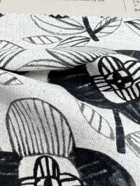 850415 SEVENBERRY® 綿麻キャンバス Brush Flower[生地] VANCET サブ画像