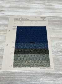 4222 SEVENBERRY® ムラ糸クロス エスニックジャワクロス[生地] VANCET サブ画像
