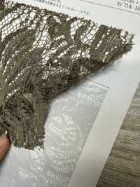 KKF8575-D4 片耳スカラNy/Ryコードレース[生地] 宇仁繊維(小紋工房) サブ画像