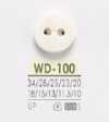 WD100 ポリエステル樹脂製 表穴2つ穴ボタン