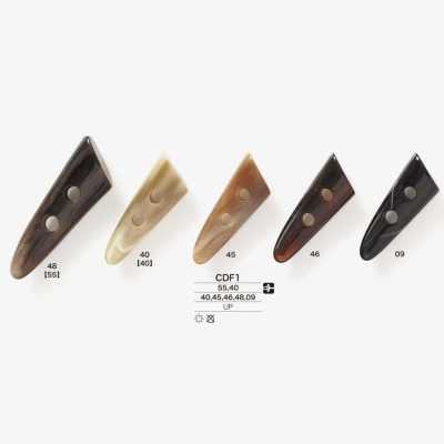CDF1 ポリエステル樹脂製 ダッフルボタン