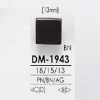 DM1943 ダイカスト製 半丸カン足ボタン