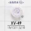 XV49 ポリエステル樹脂製 表穴4つ穴ボタン